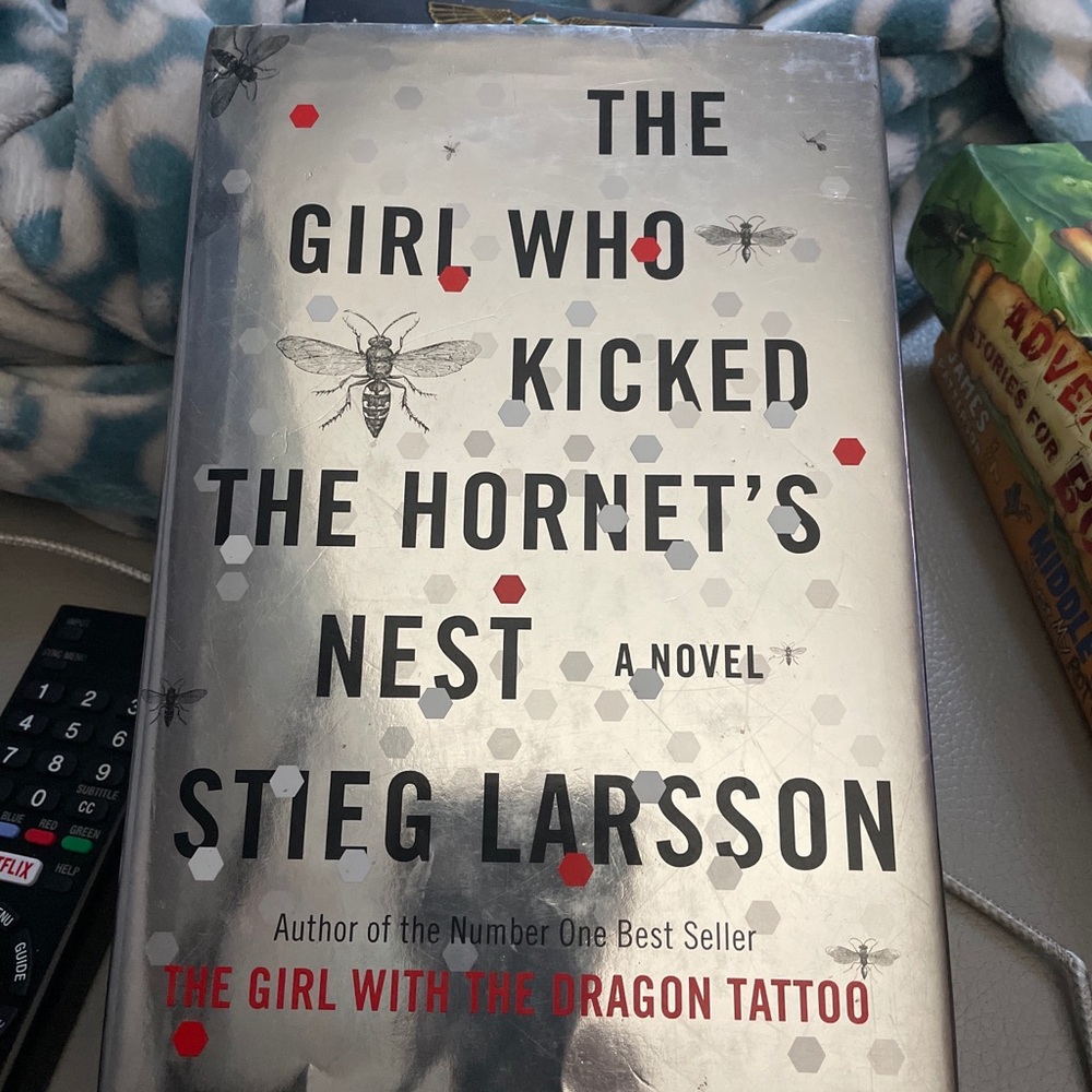 The Girl Who Kicked the Hornet's Nest. Book. Great Condition
